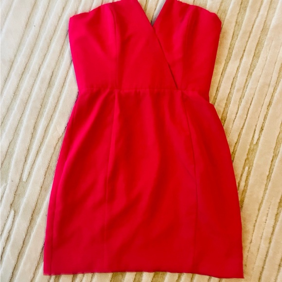 Naven Strapless Red Dress - Picture 2 of 5